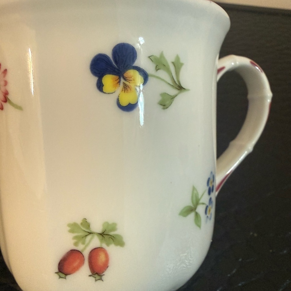 Villeroy & Boch Coffee Tea Cup Petite Made In Germany Set Of 4 - Picture 7 of 12